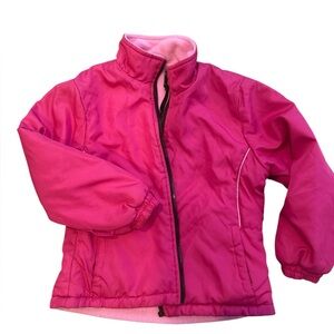 Rothschild double sided Kids Pink Jacket size 5/6